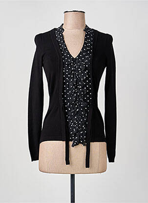 Top tissage jersey manches longues noir MERI & ESCA femme