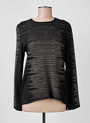 Top stretch manches longues noir GUY DUBOUIS femme