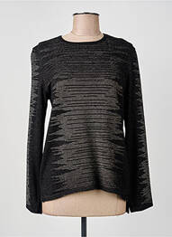 Top stretch manches longues noir GUY DUBOUIS femme