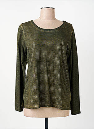 T-shirt manches longues manches longues vert MERI & ESCA femme