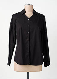 Chemisier coupe cintrée manches longues noir MERI & ESCA femme