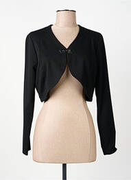 Boléro manches longues noir FRANCE RIVOIRE femme