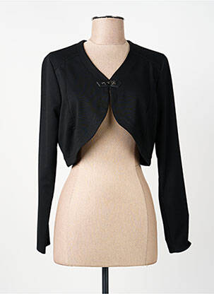 Boléro manches longues noir FRANCE RIVOIRE femme