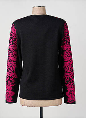 Pull coupe cintrée manches longues rose GUY DUBOUIS femme