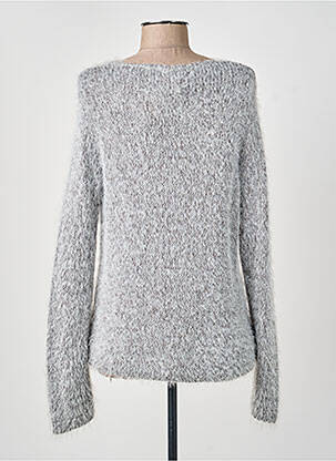 Pull stretch manches longues gris MERI & ESCA femme