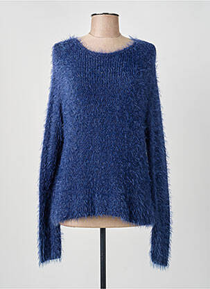 Pull stretch manches longues bleu MERI & ESCA femme