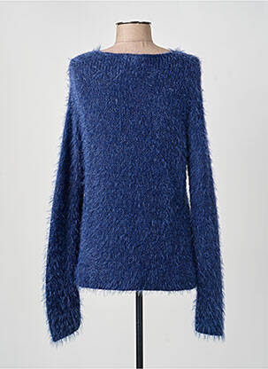 Pull stretch manches longues bleu MERI & ESCA femme