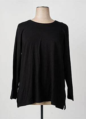 T-shirt manches longues manches longues noir GUY DUBOUIS femme