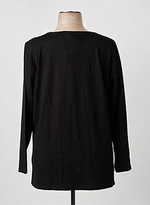 T-shirt manches longues manches longues noir GUY DUBOUIS femme