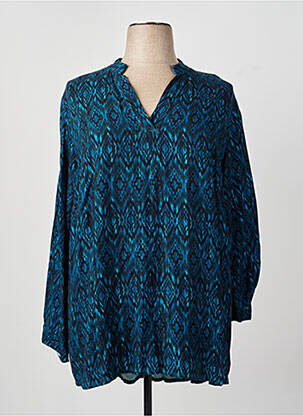 Blouse bleu COULEURS DU TEMPS femme