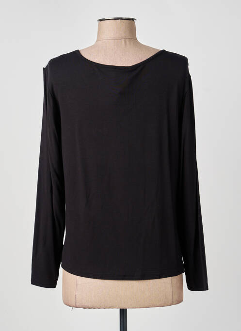 Top stretch manches longues noir GUY DUBOUIS femme