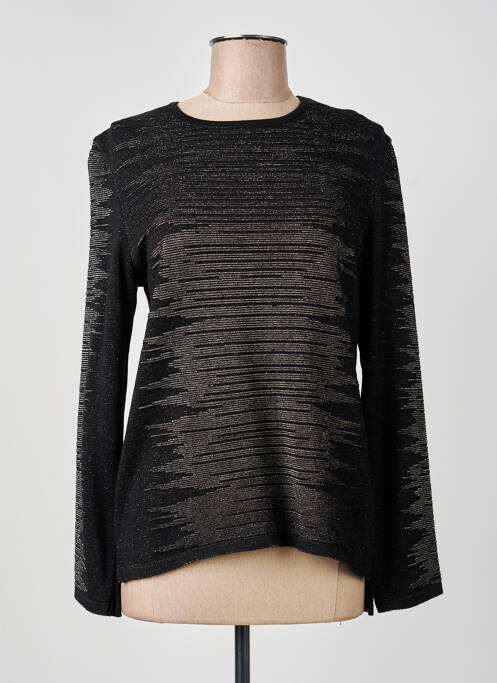Top stretch manches longues noir GUY DUBOUIS femme