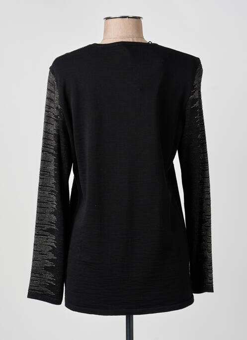 Top stretch manches longues noir GUY DUBOUIS femme