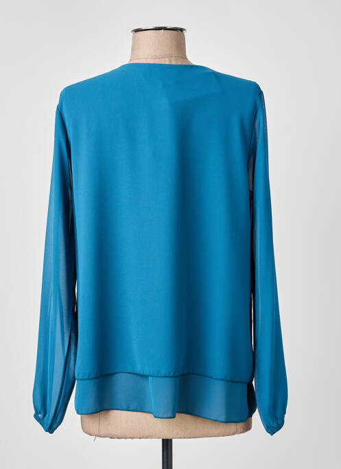 Blouse bleu COULEURS DU TEMPS femme