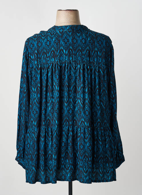 Blouse bleu COULEURS DU TEMPS femme