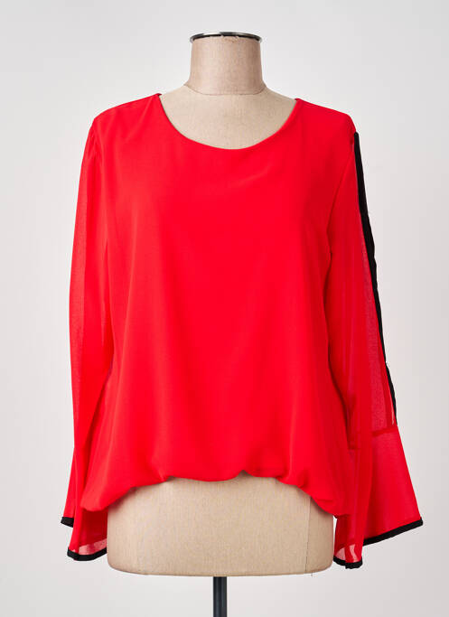 Blouse rouge COULEURS DU TEMPS femme