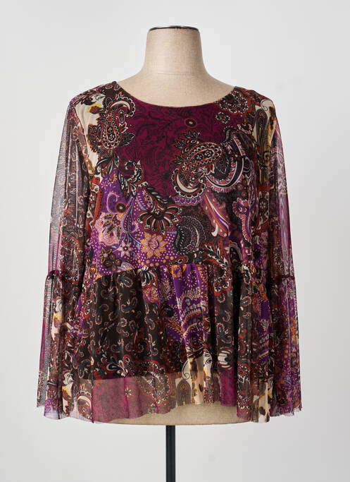 Blouse violet COULEURS DU TEMPS femme