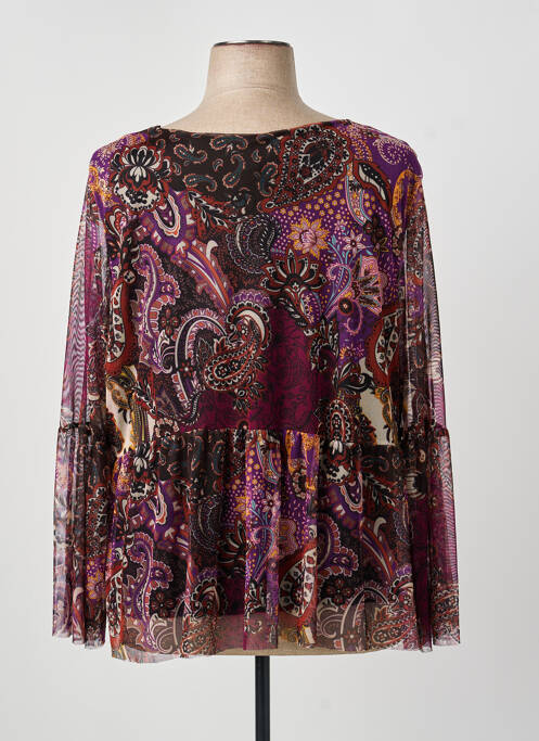 Blouse violet COULEURS DU TEMPS femme