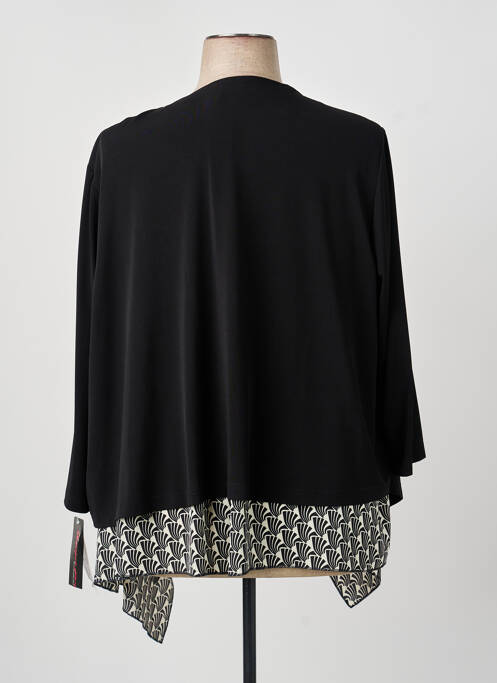 Veste casual noir SEMPRE PIU BY CHALOU femme