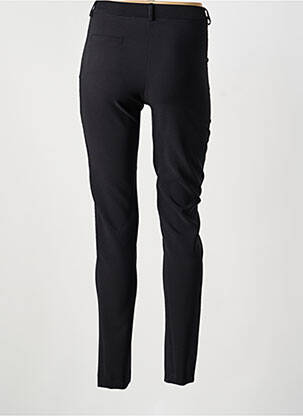 Pantalon slim tissage popeline taille normale noir GREGORY PAT femme