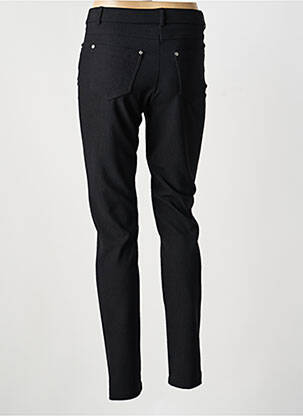 Pantalon slim stretch taille normale noir GUY DUBOUIS femme
