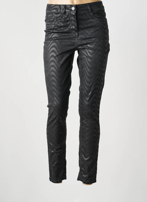 Pantalon slim tissage enduit taille normale gris MERI & ESCA femme