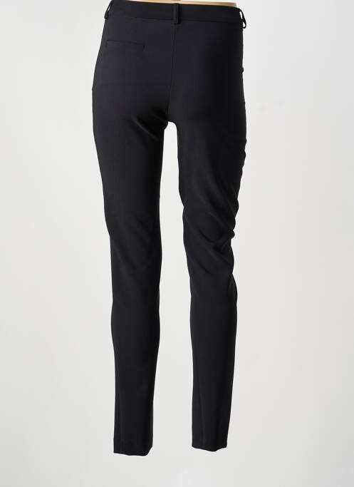 Pantalon slim tissage popeline taille normale noir GREGORY PAT femme