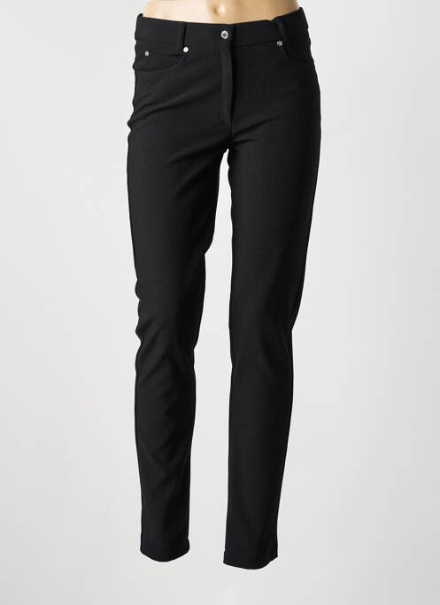 Pantalon slim noir GUY DUBOUIS femme