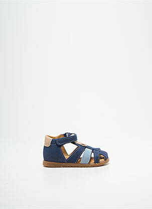 Sandales/nu pieds bout rond bout rond bleu BOPY garçon