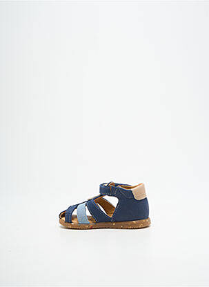 Sandales/nu pieds bout rond bout rond bleu BOPY garçon