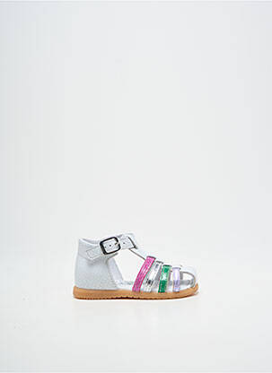Sandales/nu pieds bout rond bout rond blanc BOPY fille