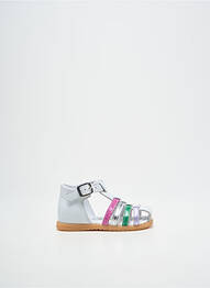 Sandales/nu pieds bout rond bout rond blanc BOPY fille