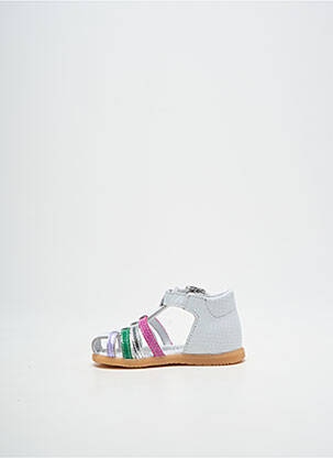 Sandales/nu pieds bout rond bout rond blanc BOPY fille