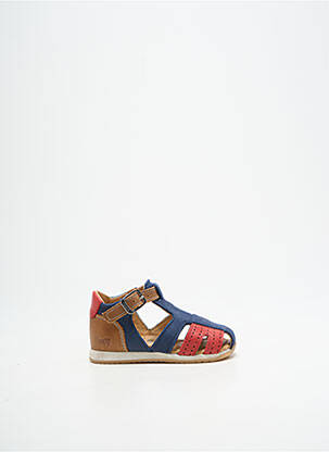 Sandales/nu pieds bout rond bout rond bleu BOPY garçon