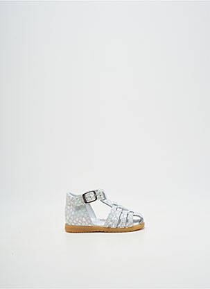 Sandales/nu pieds bout rond bout rond gris BOPY fille
