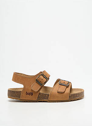 Sandales/nu pieds type de semelle anatomique bout ouvert marron BOPY garcon