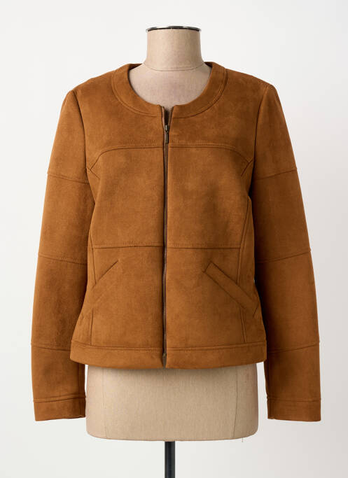 Veste casual marron GUY DUBOUIS femme