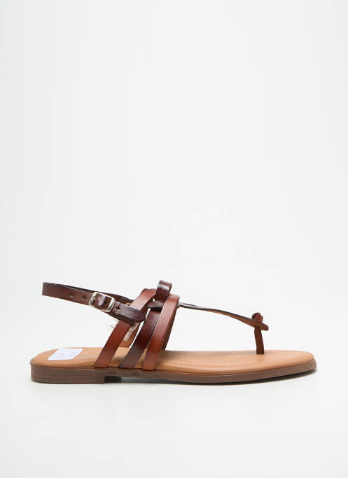 Tongs marron LOLA CANALES femme