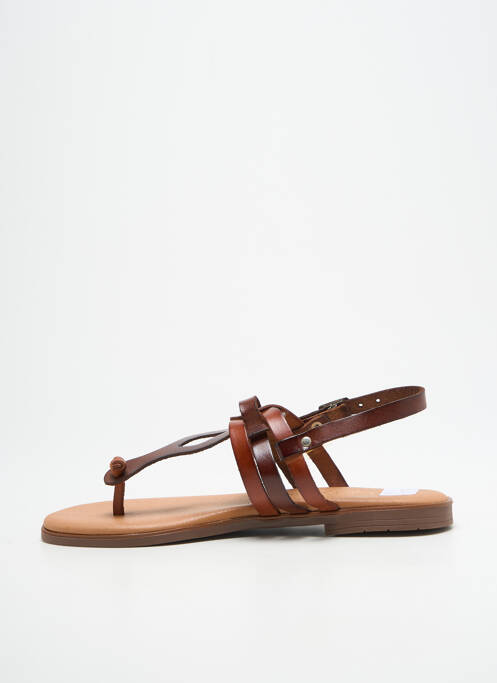 Tongs marron LOLA CANALES femme