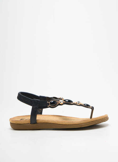 Tongs noir ELUE PAR NOUS femme