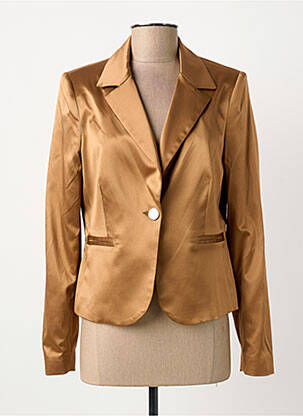 Blazer coupe cintrée marron GREGORY PAT femme