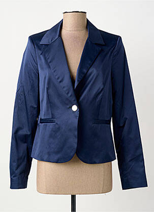 Blazer coupe cintrée bleu GREGORY PAT femme
