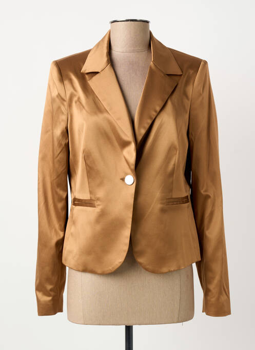 Blazer coupe cintrée marron GREGORY PAT femme