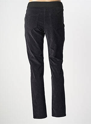 Pantalon slim stretch taille normale noir GREGORY PAT femme