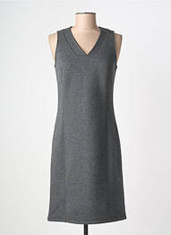 Robe mi-longue sans manche sans manche gris MERI & ESCA femme