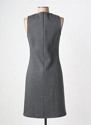 Robe mi-longue sans manche sans manche gris MERI & ESCA femme