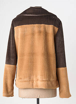 Veste casual finition intérieure doublée marron MERI & ESCA femme