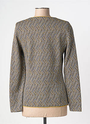 Veste casual col rond noir WEINBERG femme