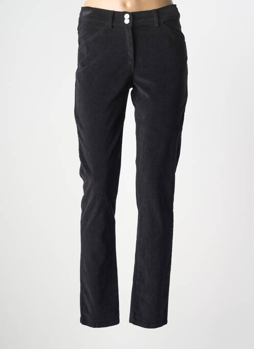 Pantalon slim stretch taille normale noir GREGORY PAT femme