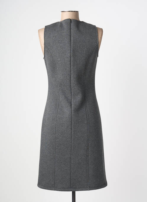 Robe mi-longue sans manche sans manche gris MERI & ESCA femme